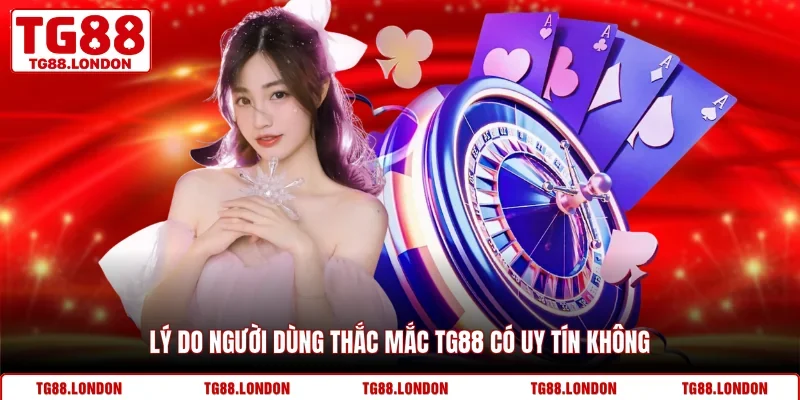 Lý do người dùng thắc mắc TG88 có uy tín không