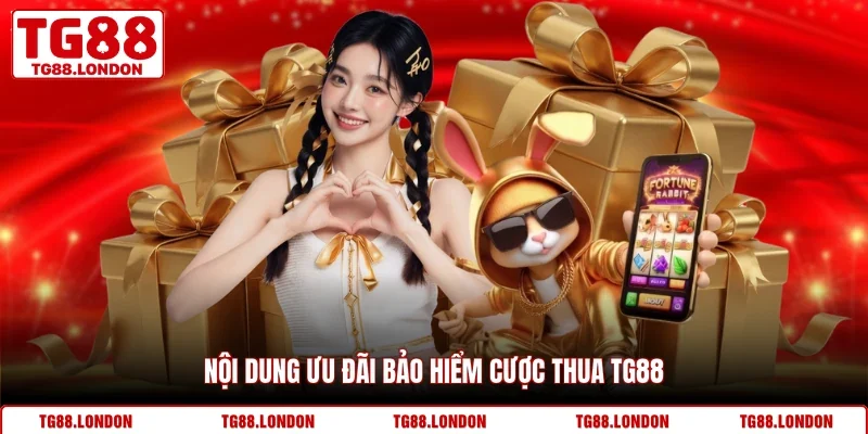 Nội dung ưu đãi bảo hiểm cược thua TG88