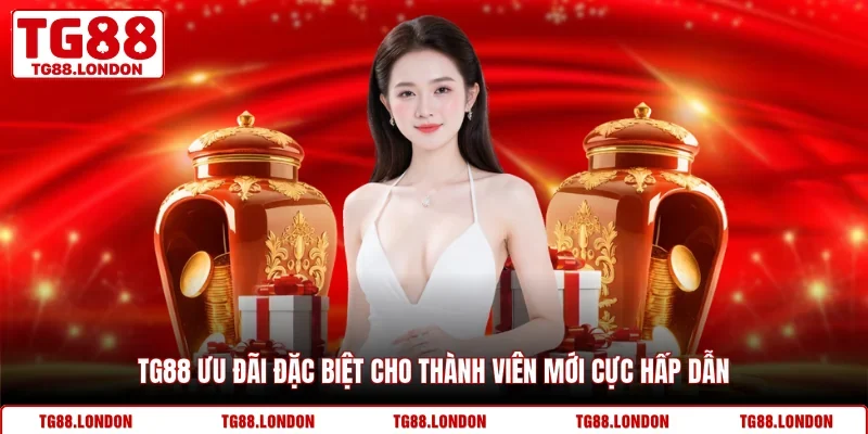TG88 Ưu Đãi Đặc Biệt Cho Thành Viên Mới Cực Hấp Dẫn